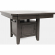Manchester 54" Standard or Counter Height Dining Table with Storage in Grey